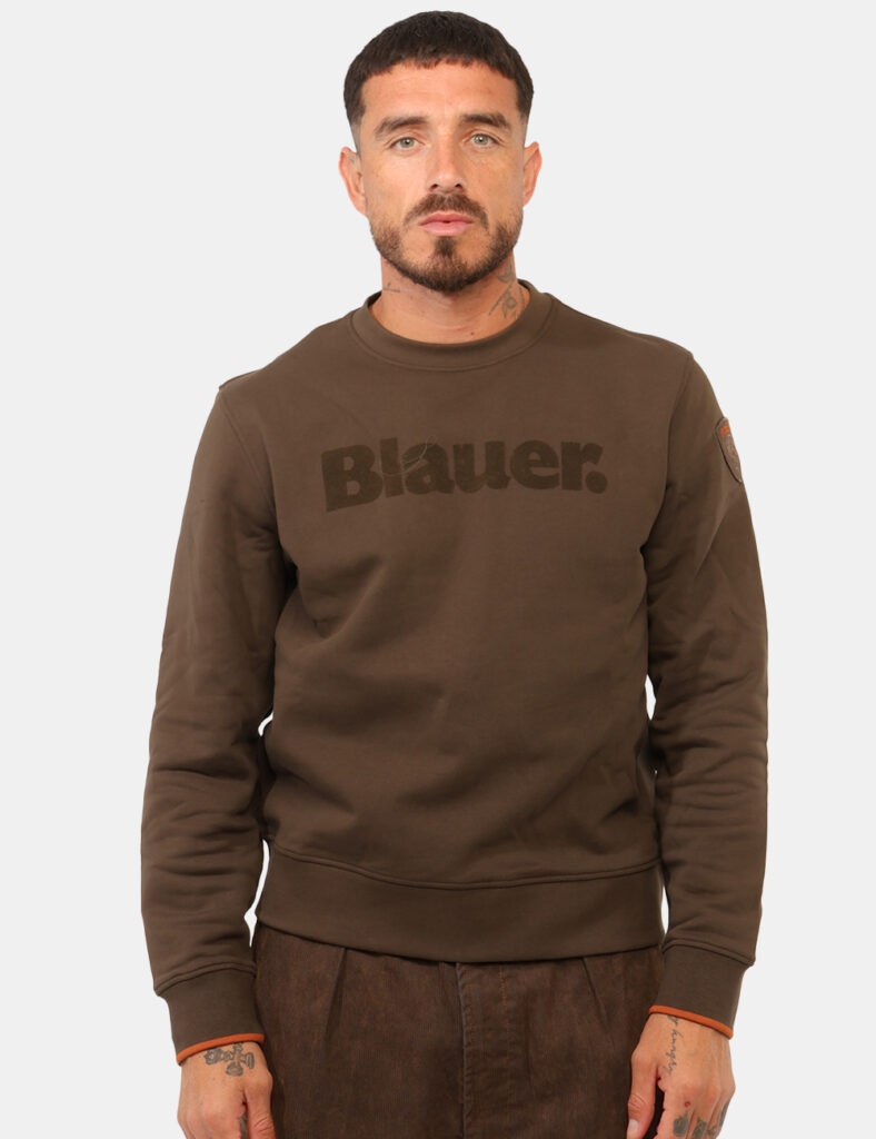 Felpa Blauer Marrone tg.L