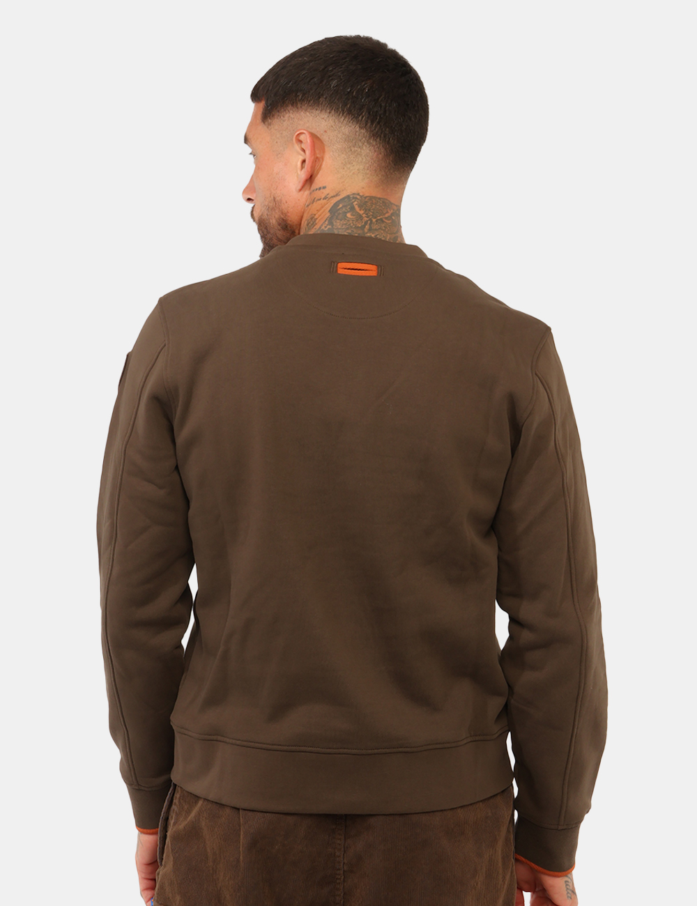 26WBLUF03317-M-CC_MARRONE_AI26_2 Felpa Blauer Marrone tg.L - Felpa Blauer Marrone da uomo La Felpa BLAUER Marrone da uomo è un capo casual e contemporaneo, i