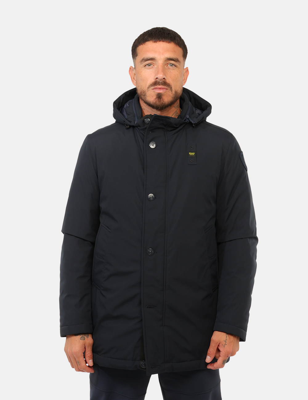26WBLUK03062-M-CC_BLU_AI26_9 Piumino Blauer Blu tg.L - Piumino Blauer Blu da uomo Il Piumino BLAUER Blu da uomo è un capospalla versatile e funzionale, p