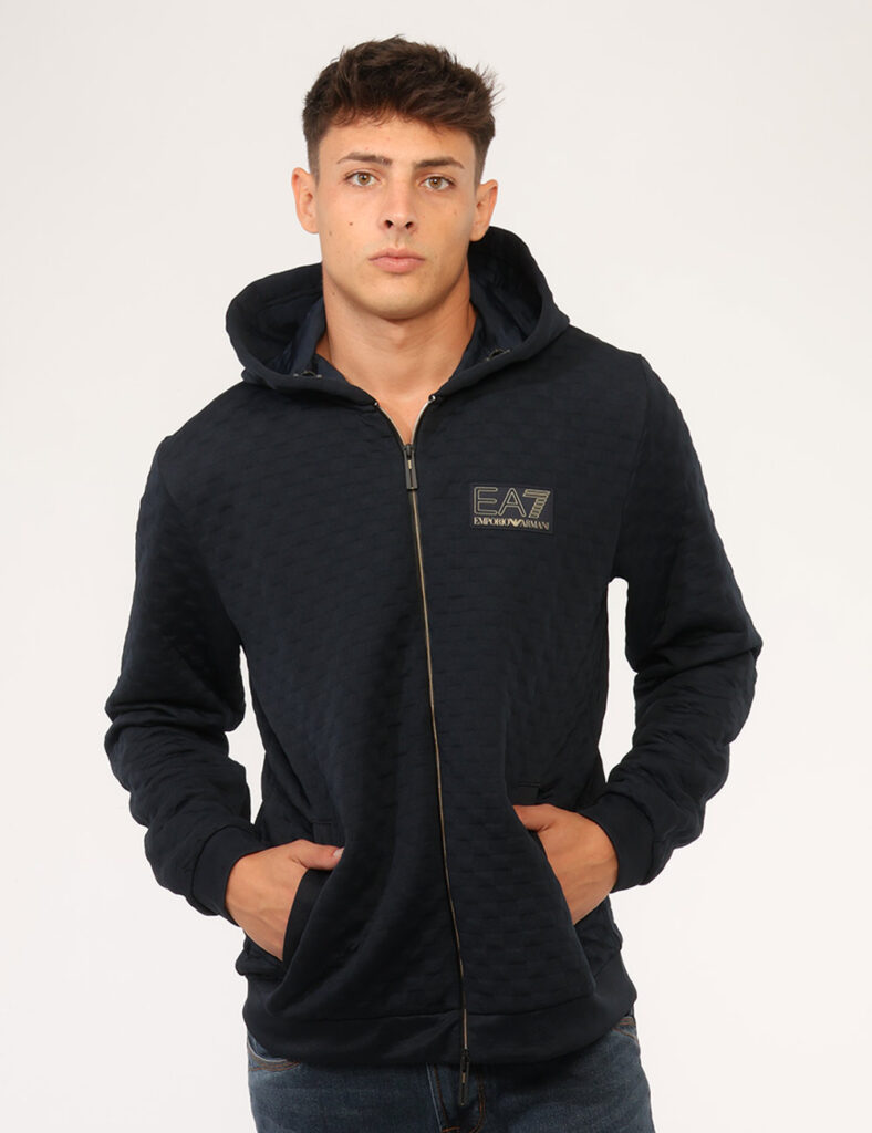 Felpa Ea7 Blu