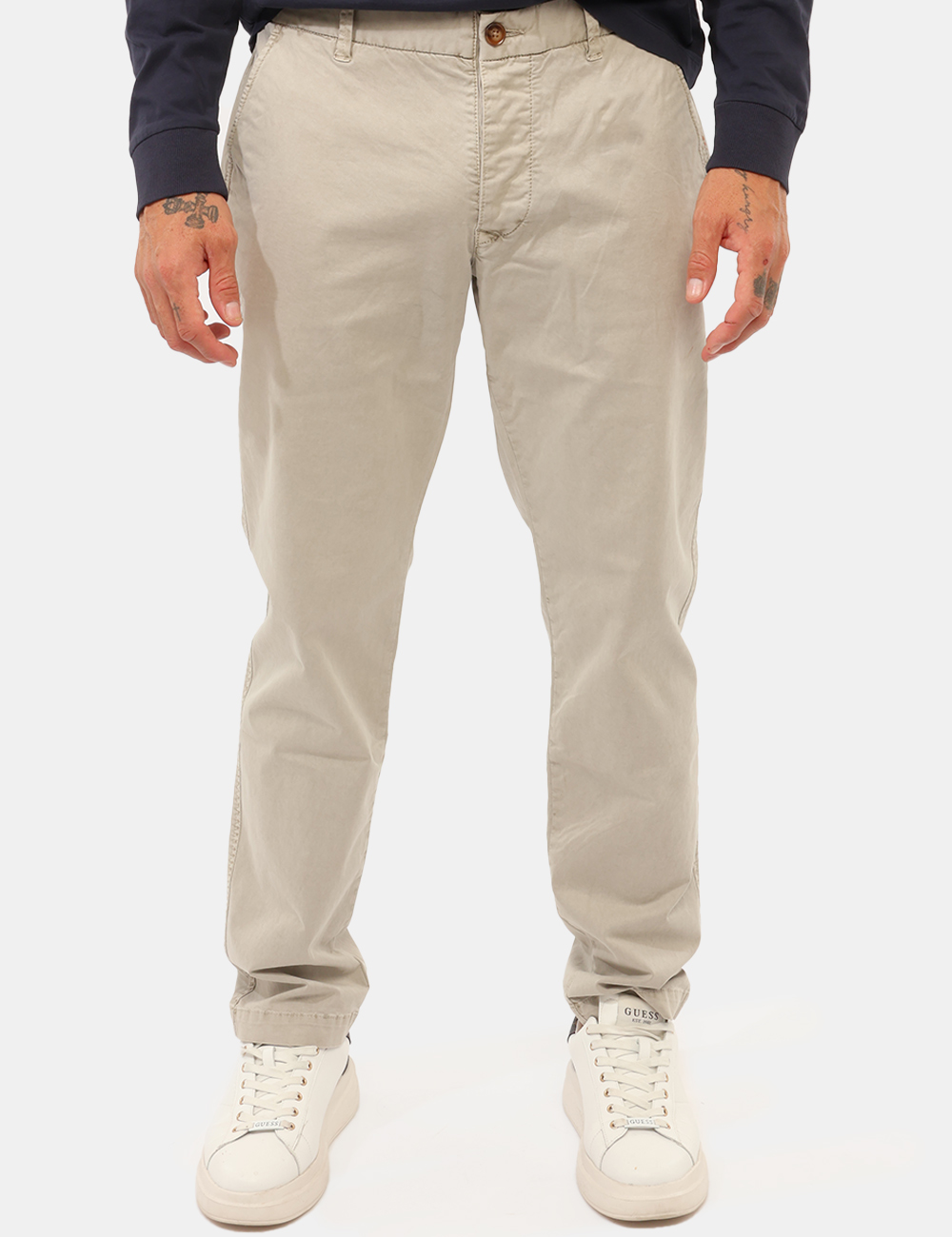 99CBLUP01002-M-CC_BEIGE_AI26_5 Pantalone Blauer Beige tg.32 - Pantalone Blauer Beige da uomo Il Pantalone BLAUER Beige da uomo è un capo versatile e facile