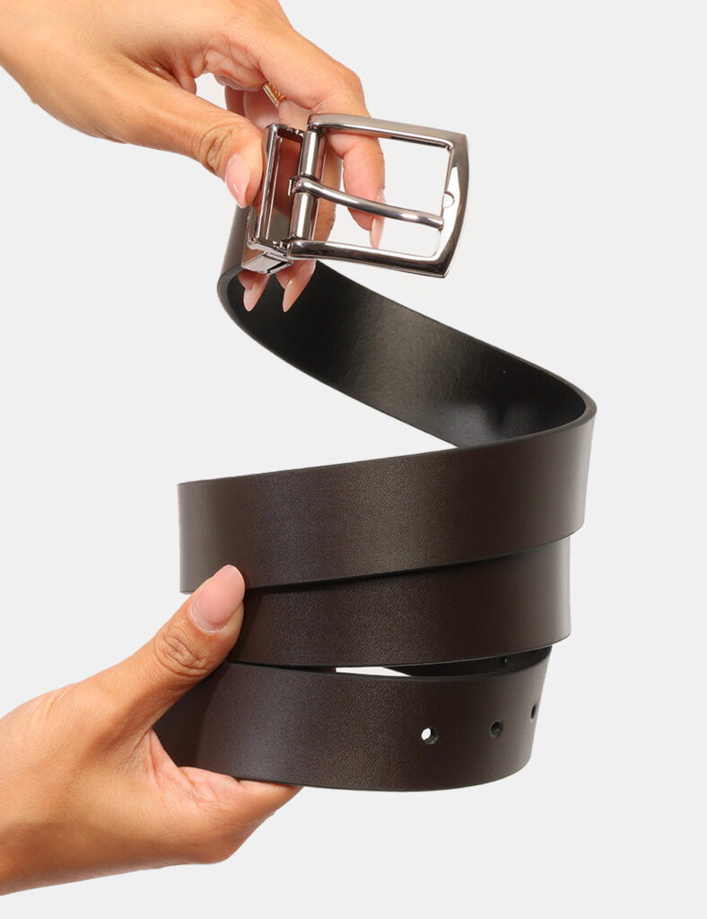 Cintura Tommy Hilfiger Nera/Marrone