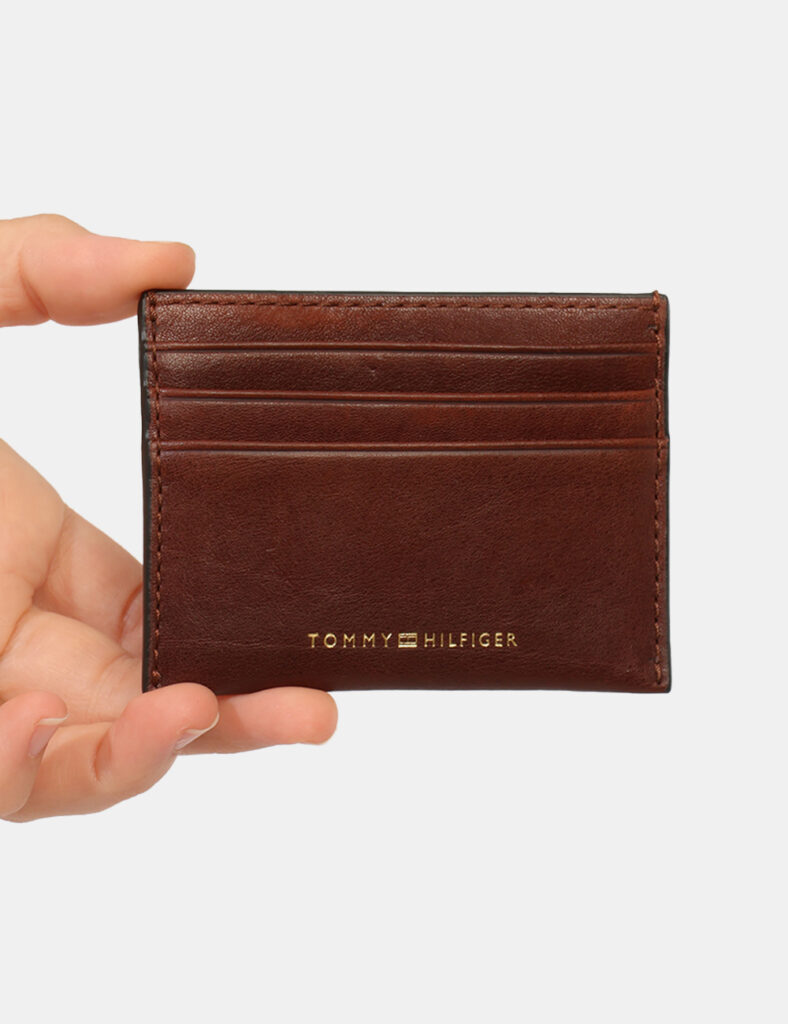 Portacarte Tommy Hilfiger Marrone
