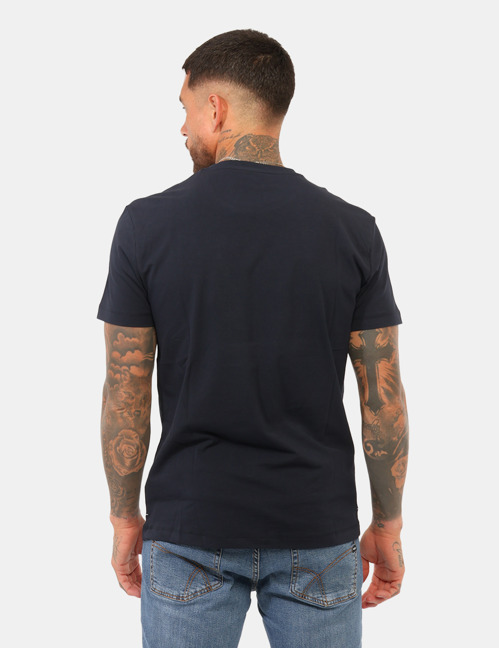 B1833-SCUBA_BARITONE-BLUE_AI26_2 T-shirt Gas Blu - T-shirt GAS Blu da uomo La T-shirt GAS Blu da uomo è un capo versatile e contemporaneo, ideale per chi cer