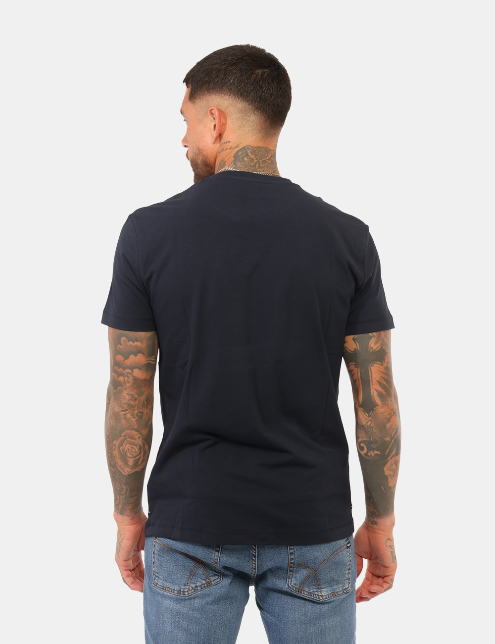 B1833-SCUBA_BARITONE-BLUE_AI26_5 T-shirt Gas Blu - T-shirt GAS Blu da uomo La T-shirt GAS Blu da uomo è un capo versatile e contemporaneo, ideale per chi cer