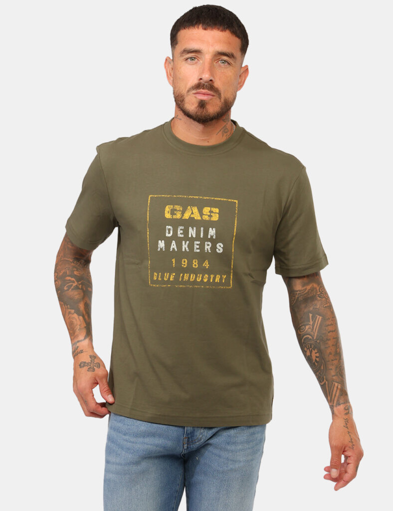 T-shirt Gas Verde
