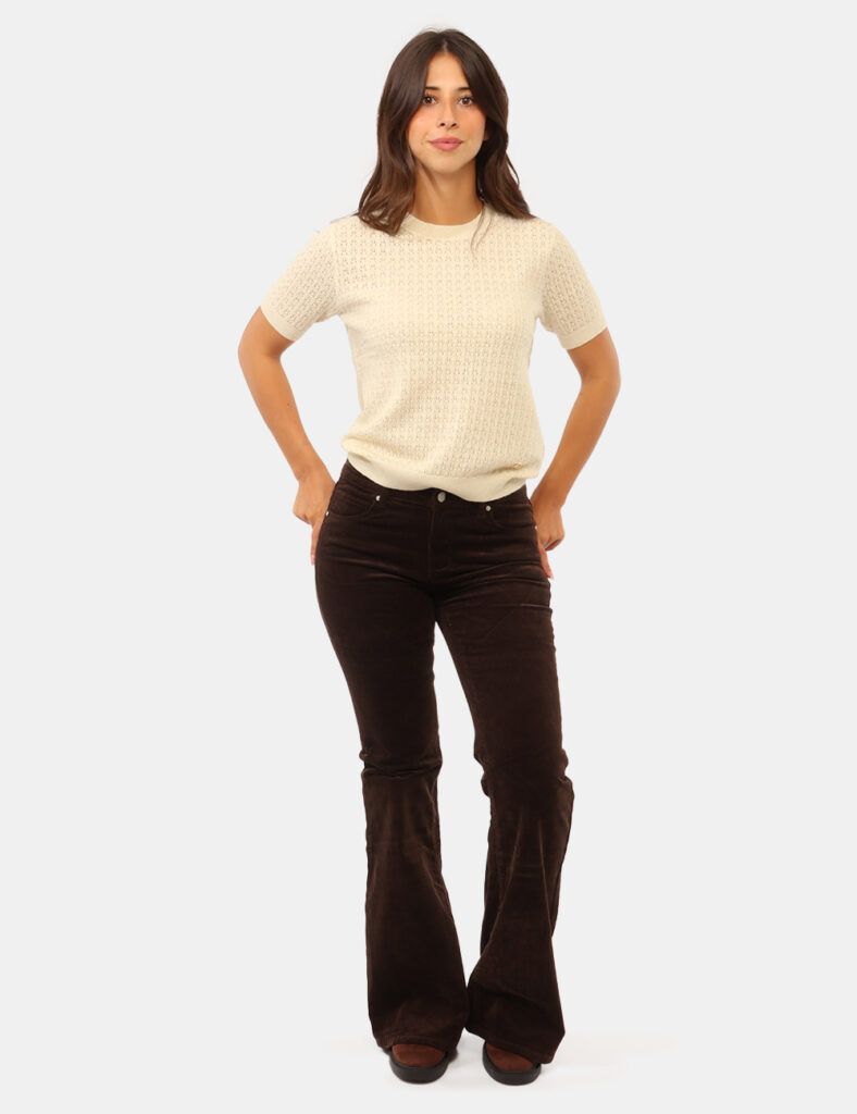 Abbigliamento donna scontato - Pantalone Concept83 Marrone