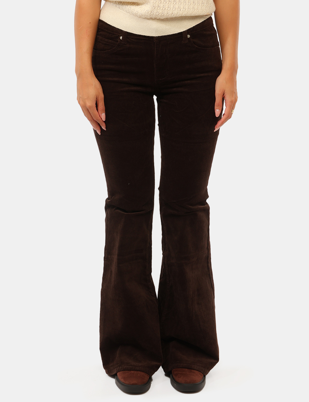 CNT251201-SC_MORO_AI26_5 Pantalone Concept83 Marrone - Pantalone CONCEPT83 Marrone da donna Il Pantalone CONCEPT83 Marrone da donna è un modello dal