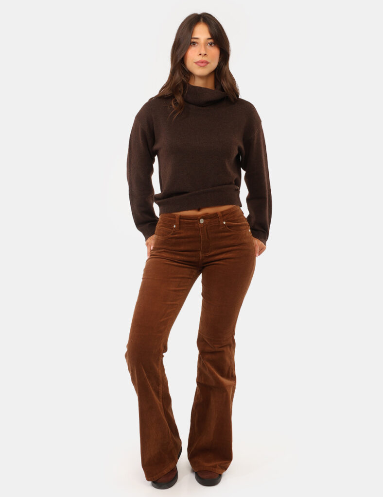 Abbigliamento donna scontato - Pantalone Concept83 Marrone