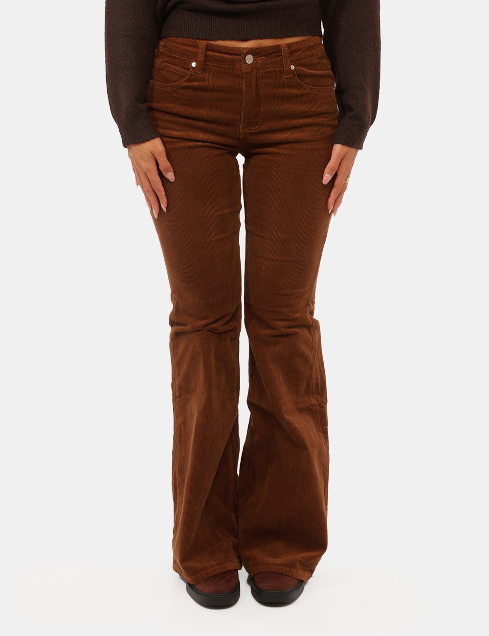 CNT251201-SC_TABACCO_AI26_5 Pantalone Concept83 Marrone - Pantalone CONCEPT83 Marrone da donna Il Pantalone CONCEPT83 Marrone da donna è una proposta da