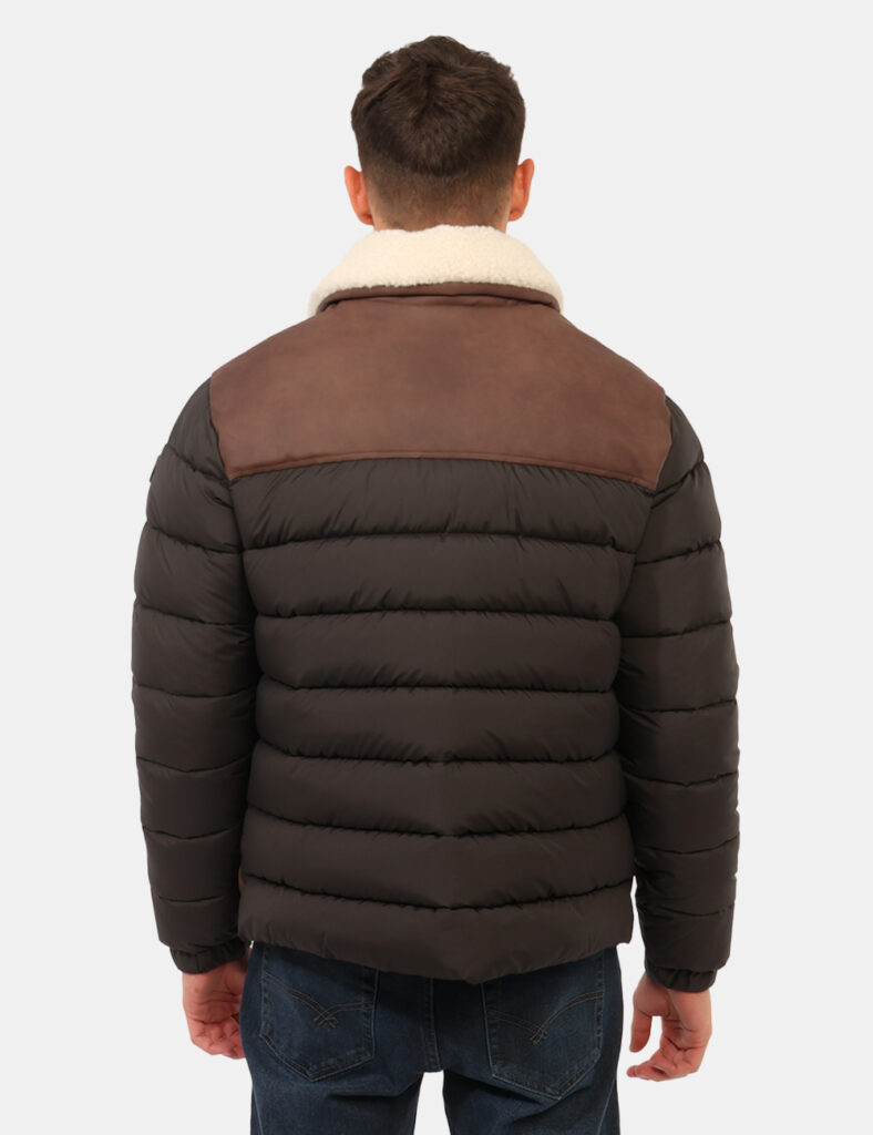 Piumino Save The Duck Marrone tg.M