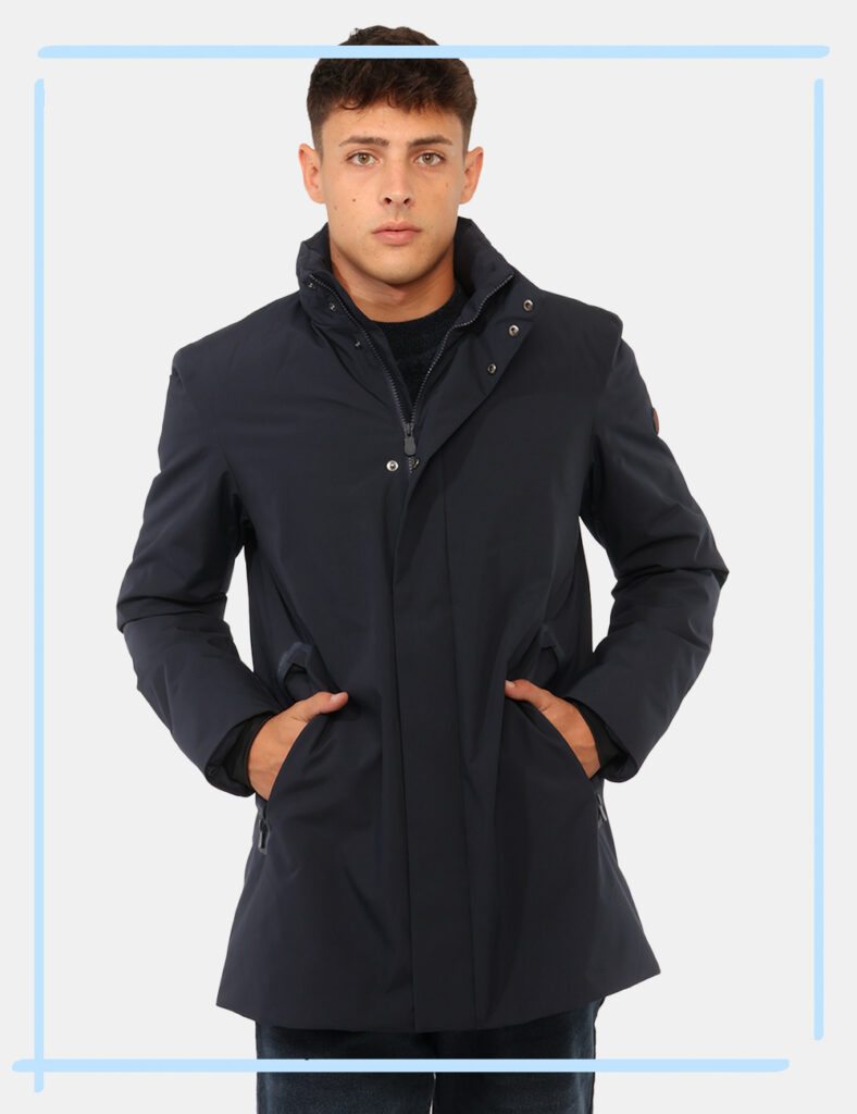 Piumino Save The Duck Blu tg.M
