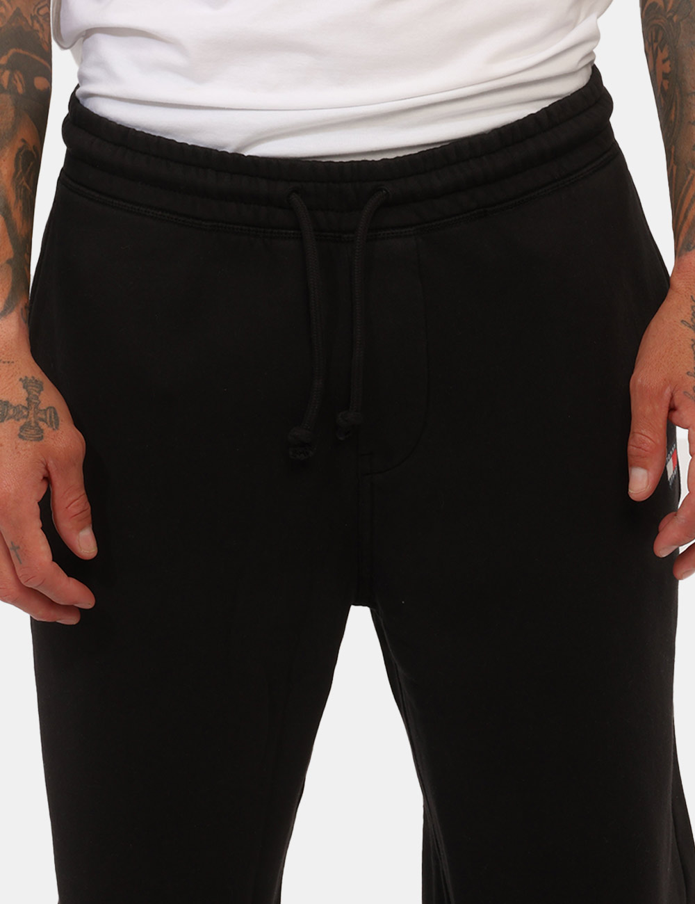 Pantalone della tuta Tommy Hilfiger Nero - Pantalone della tuta TOMMY HILFIGER Nero da uomo Il Pantalone della tuta TOMMY HI