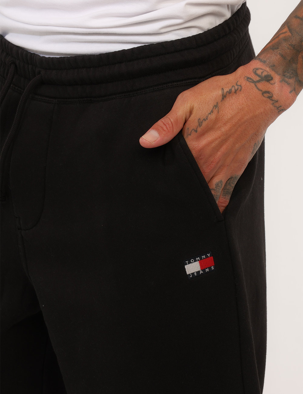 Pantalone della tuta Tommy Hilfiger Nero - Pantalone della tuta TOMMY HILFIGER Nero da uomo Il Pantalone della tuta TOMMY HI