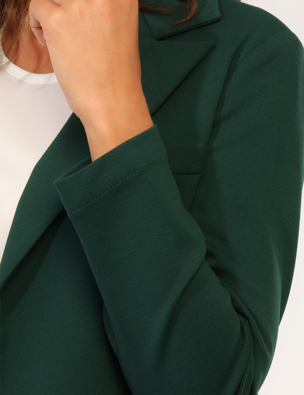 F646YBGG2298-OC_BOTTIGLIA_AI26_4 Blazer Rue De Clerie Verde - Blazer RUE DE CLERIE Verde da donna Il Blazer RUE DE CLERIE Verde da donna è una proposta conte