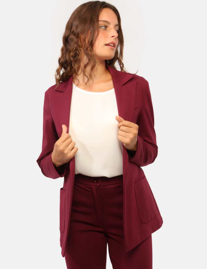 Abbigliamento donna scontato - Blazer Rue De Clerie Bordeaux