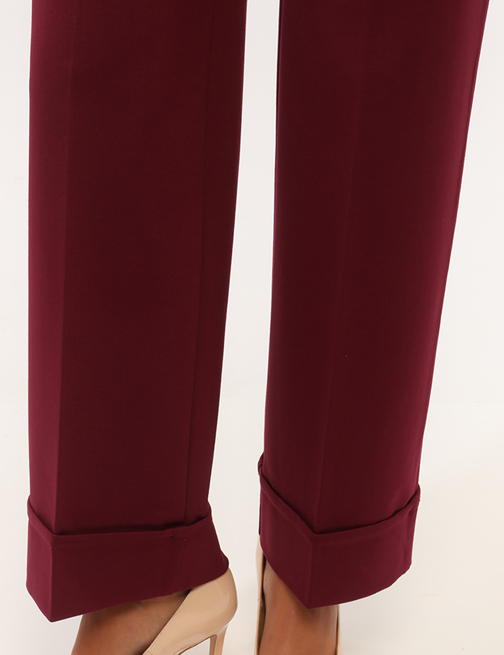 F646YBGP9380-OC_VINO_AI26-3 Pantalone Rue De Clerie Bordeaux - Pantalone RUE DE CLERIE Bordeaux da donna Il Pantalone RUE DE CLERIE Bordeaux da donna è
