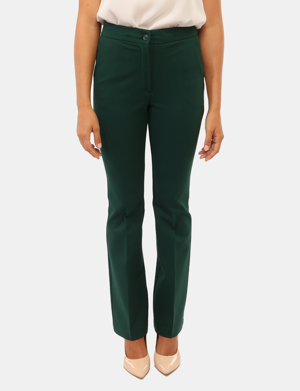 F646YBGP9383-OC_BOTTIGLIA_AI26_6 Pantalone Rue De Clerie Verde - Pantalone RUE DE CLERIE Verde da donna Il Pantalone RUE DE CLERIE Verde da donna è un modell