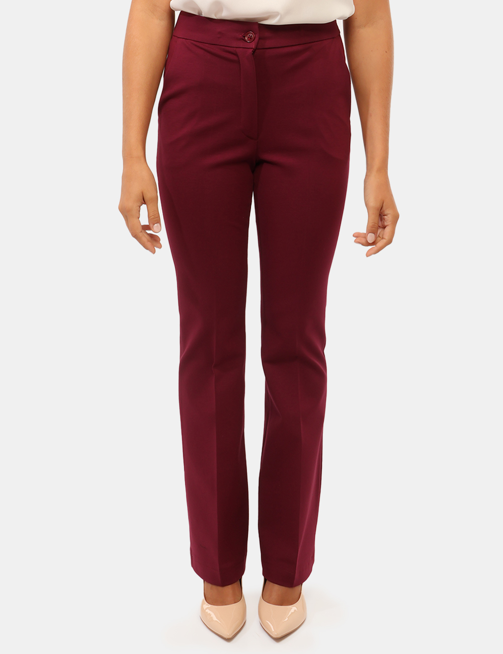 F646YBGP9383-OC_VINO_AI26_6 Pantalone Rue De Clerie Bordeaux - Pantalone RUE DE CLERIE Bordeaux da donna Il Pantalone RUE DE CLERIE Bordeaux da donna è