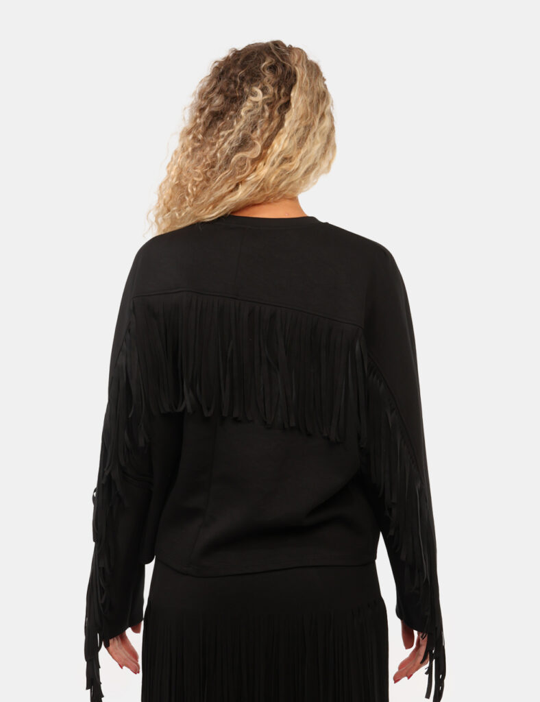 Abbigliamento donna scontato - Felpa Rue De Clerie Nera