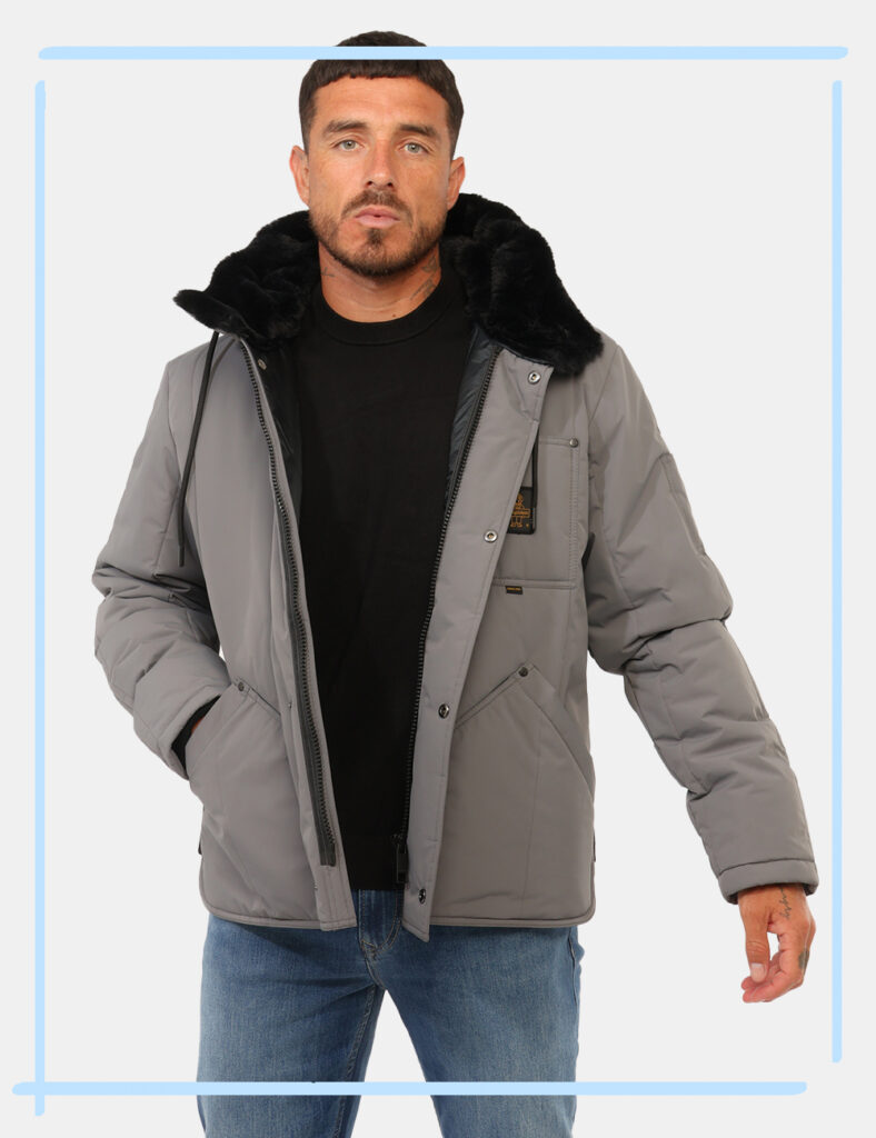 Piumino Refrigiwear Grigio tg.L