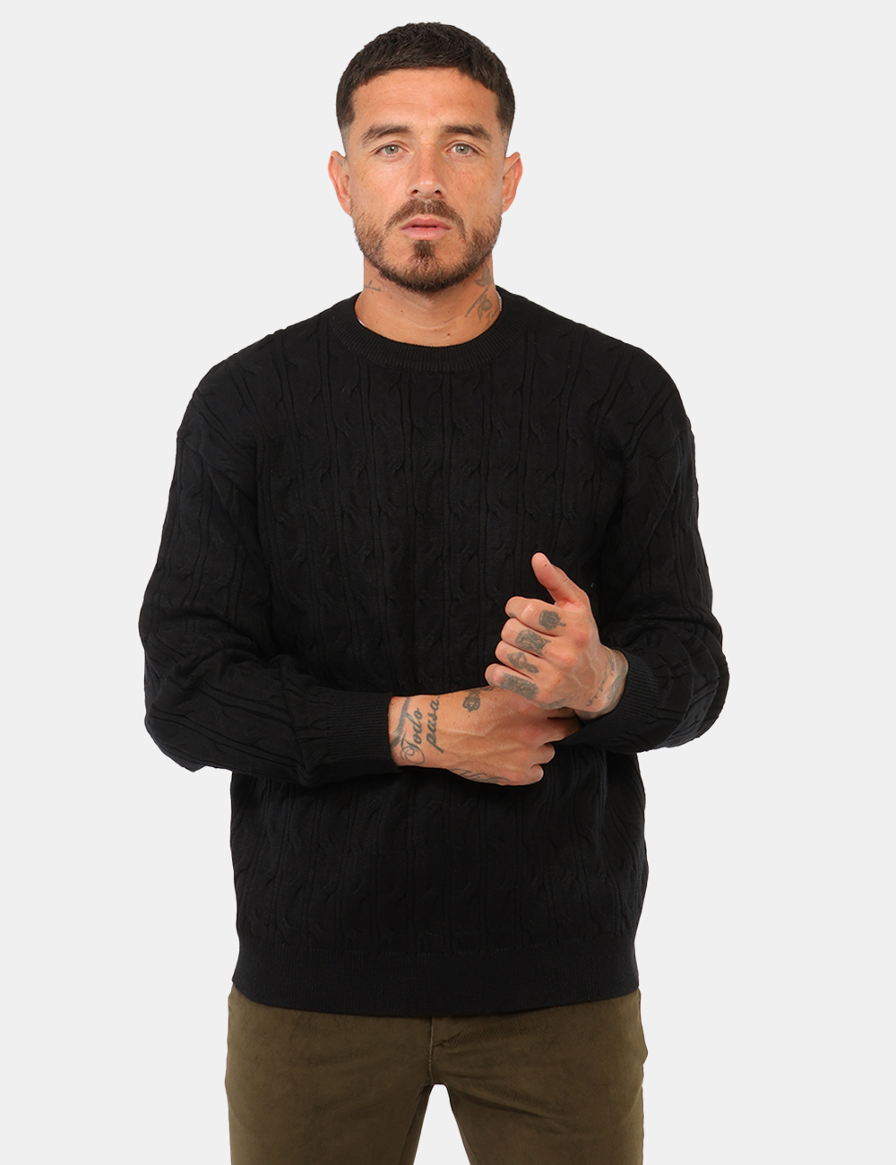 H025-OC_NERO_AI26_1 Maglia Prj22. Nera - Maglia PRJ22. Nera da uomo La Maglia PRJ22. Nera da uomo è un capo versatile e raffinato, ideale per co