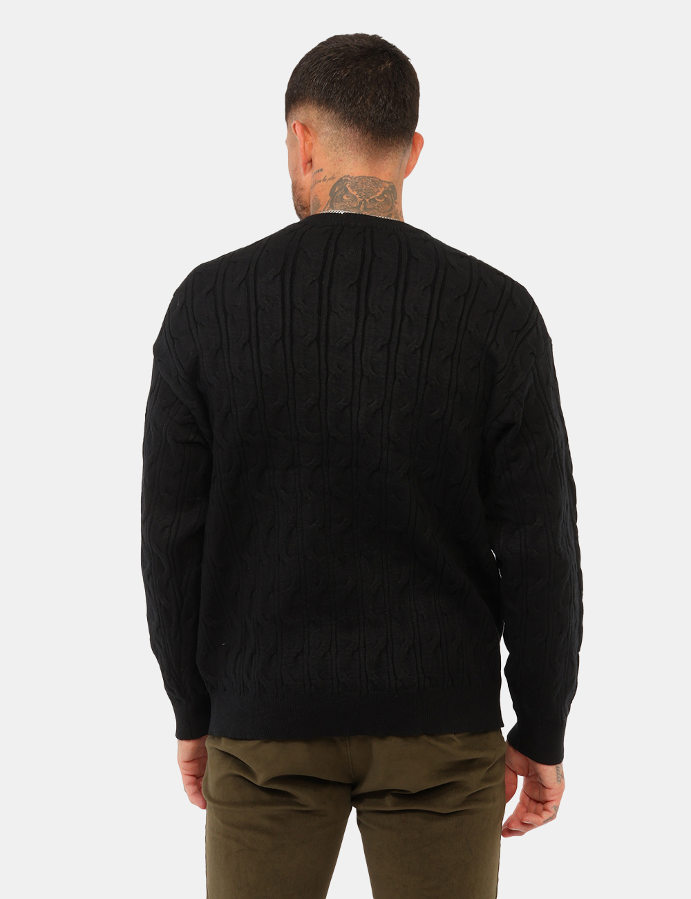 H025-OC_NERO_AI26_2 Maglia Prj22. Nera - Maglia PRJ22. Nera da uomo La Maglia PRJ22. Nera da uomo è un capo versatile e raffinato, ideale per co