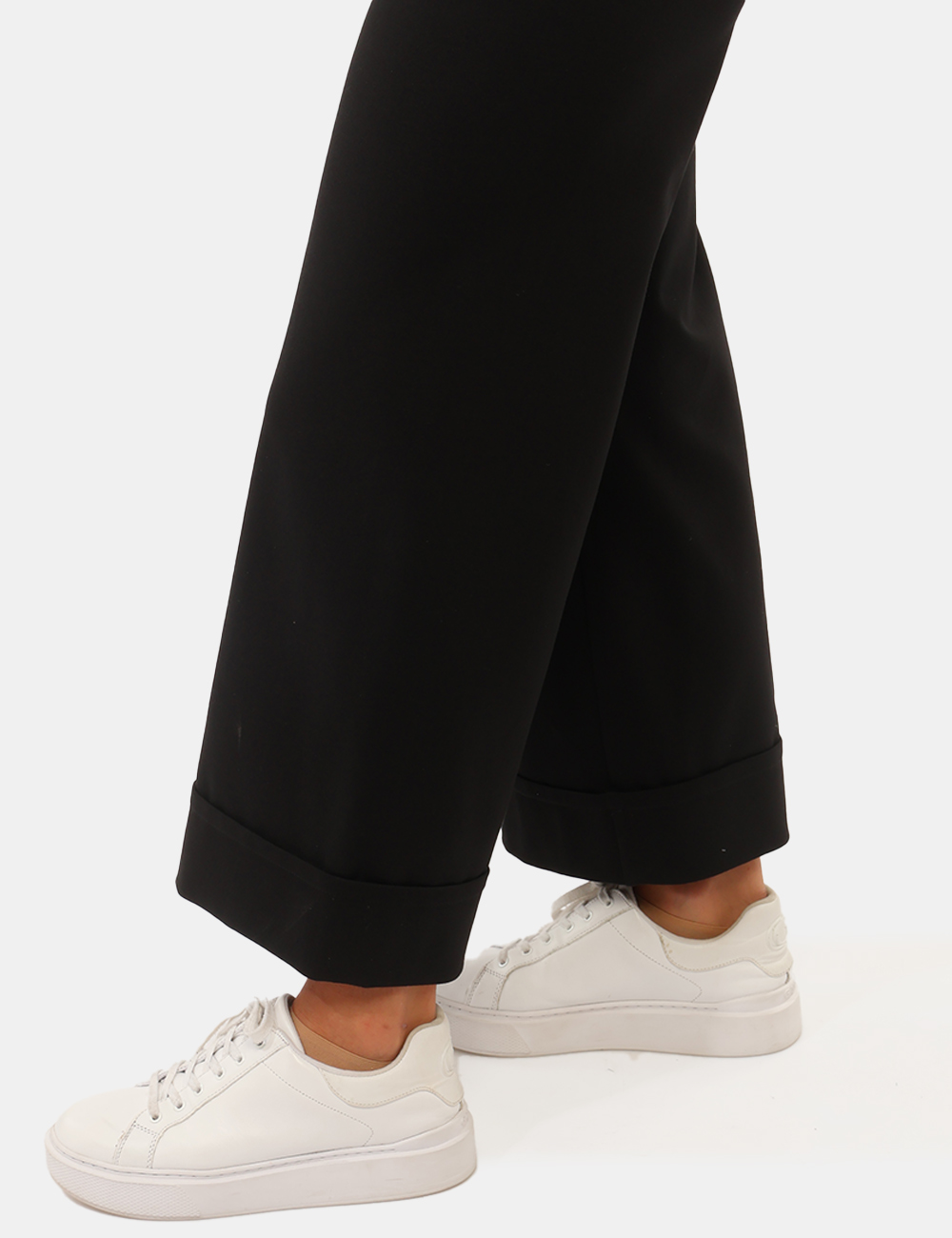 H108-1-OC_NERO_AI26_4 Pantalone Rue De Clerie Nero - Pantalone RUE DE CLERIE Nero da donna Il Pantalone RUE DE CLERIE Nero da donna è un modello v