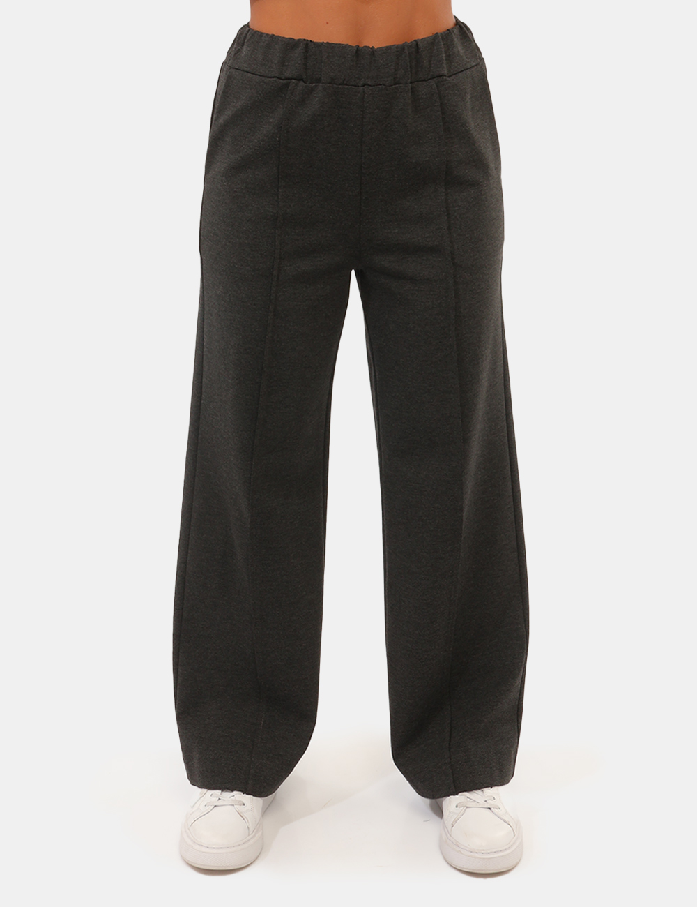 H183-1-OC_ANTRACITE_AI26_6 Pantalone Rue De Clerie Grigio - Pantalone RUE DE CLERIE Grigio da donna Il Pantalone RUE DE CLERIE Grigio da donna è un mod
