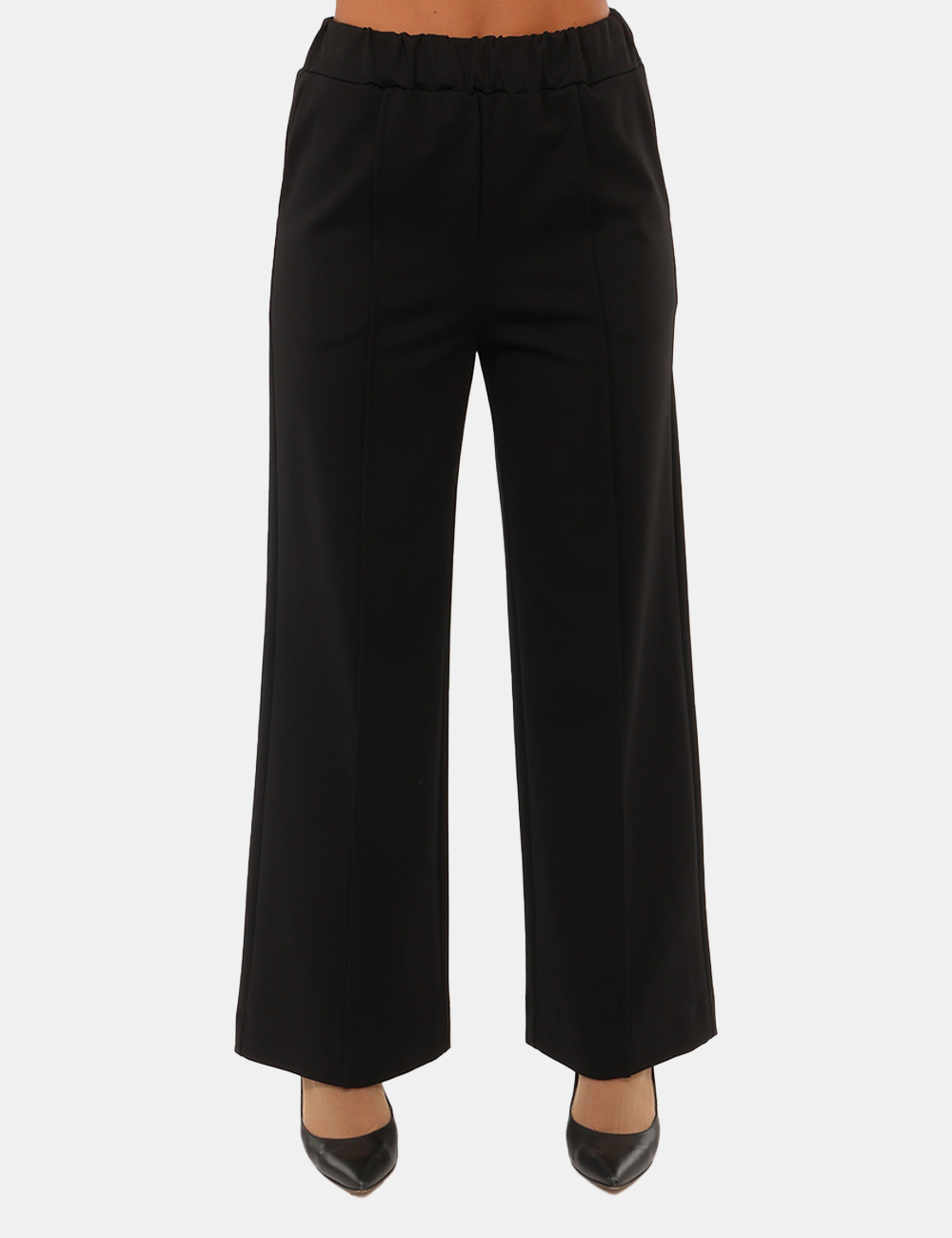 H183-1-OC_NERO_AI26_5 Pantalone Rue De Clerie Nero - Pantalone RUE DE CLERIE Nero da donna Il Pantalone RUE DE CLERIE Nero da donna è un modello v