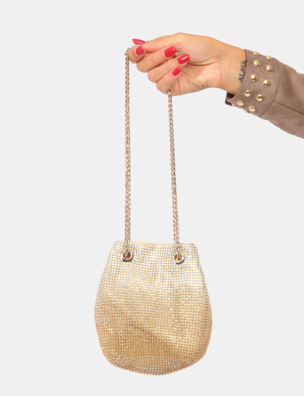 HWOR93-50750-AOB_GOLD_AI26_5 Borsa Guess Beige - Borsa Guess Beige da donna La Borsa GUESS Beige da donna è un accessorio originale e luminoso, pensato p