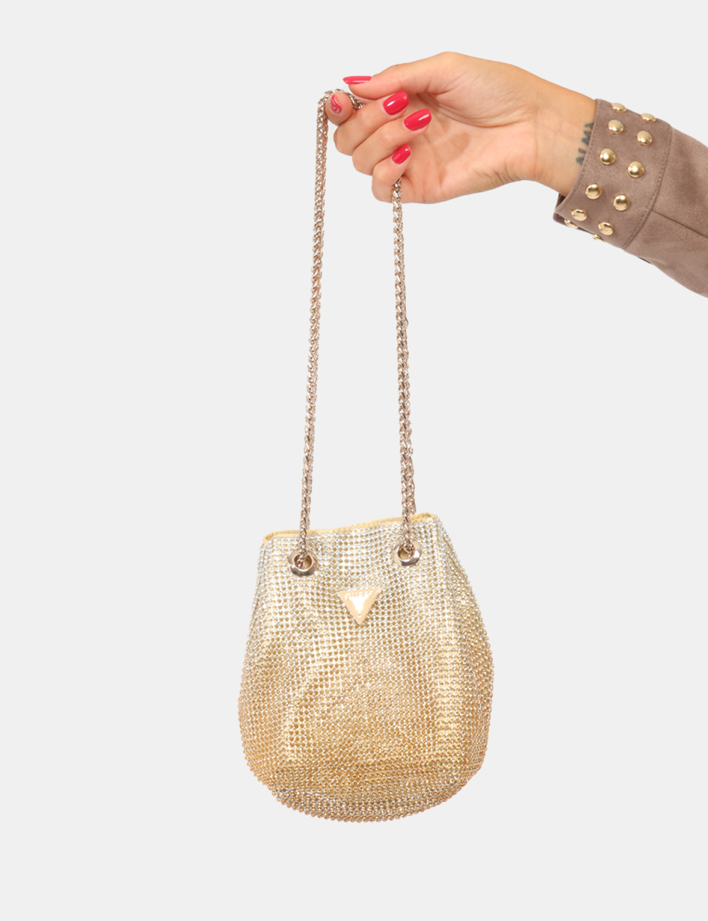 HWOR93-50750-AOB_GOLD_AI26_6 Borsa Guess Beige - Borsa Guess Beige da donna La Borsa GUESS Beige da donna è un accessorio originale e luminoso, pensato p