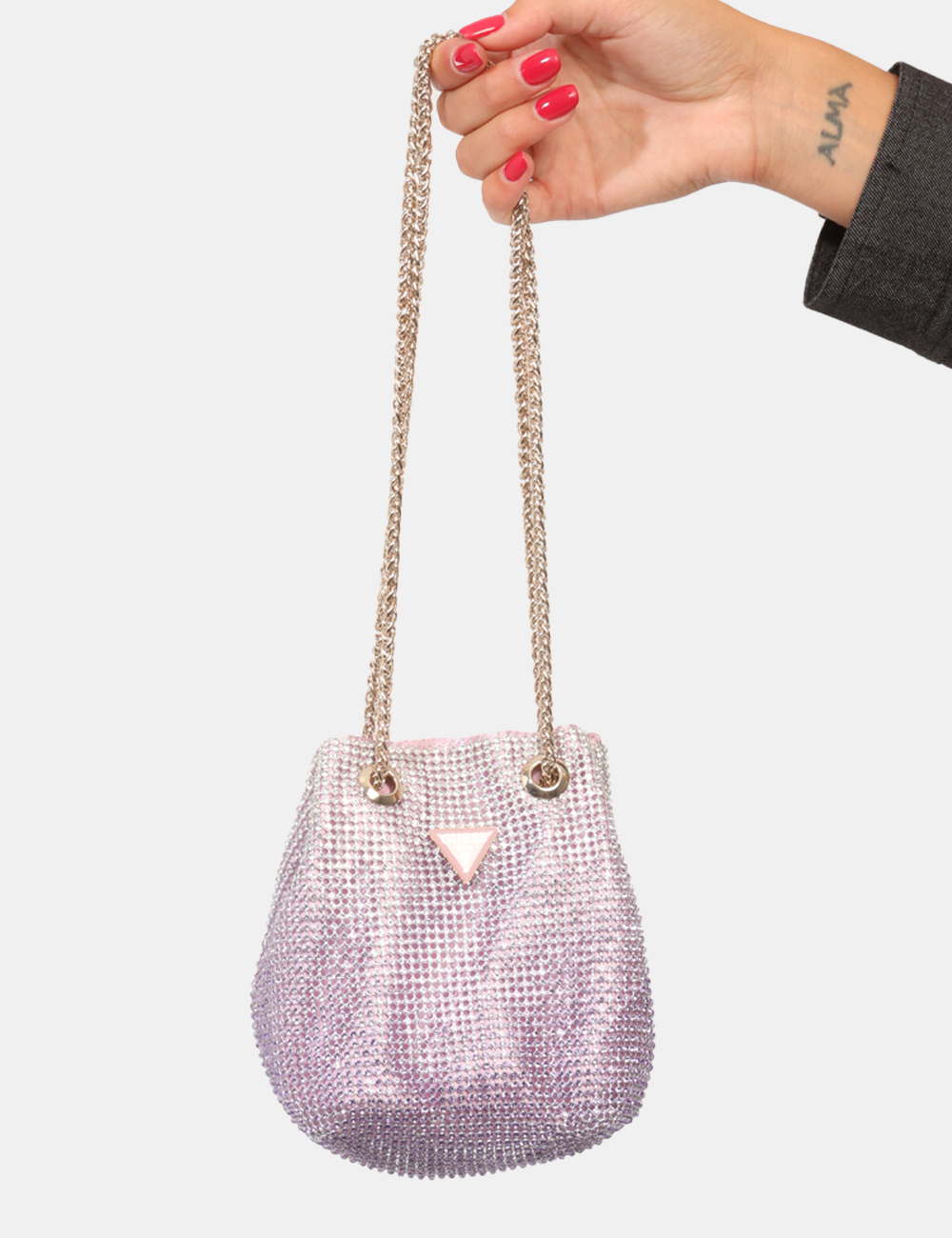 HWOR93-50750-AOB_ORCHID_AI26_4 Borsa Guess Viola - Borsa Guess Viola da donna La Borsa GUESS Viola da donna è un accessorio originale e luminoso, pensato p