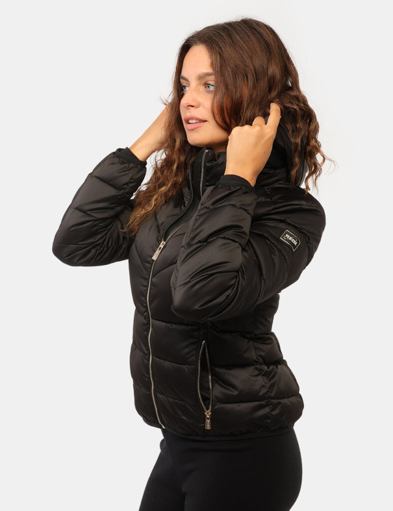 Abbigliamento donna scontato - Piumino Yes Zee Nero