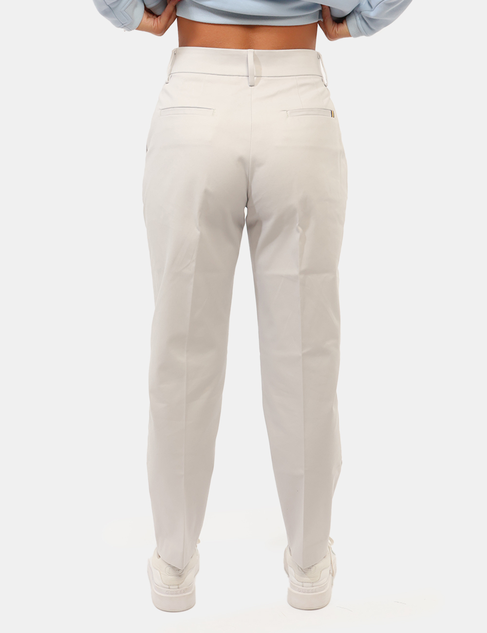 K21479W-P-CC_GRIGIO_AI26_2 Pantalone K-Way Grigio tg.40 - Pantalone K-WAY Grigio da donnaIl Pantalone K-WAY Grigio da donna è un capo versatile e conte