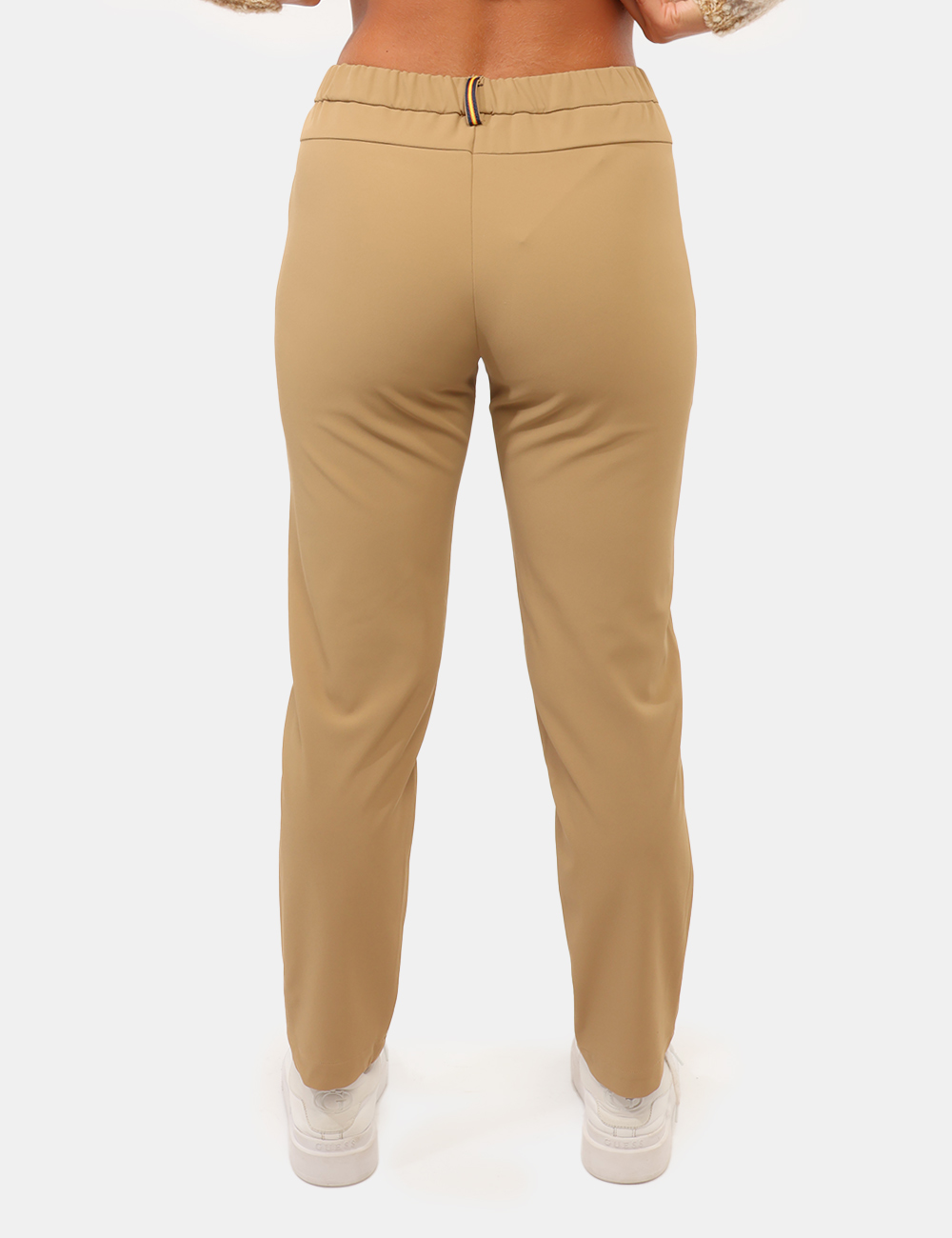 K31583W-P-CC_BEIGE_AI26_2 Pantalone K-Way Beige tg.40 - Pantalone K-WAY Beige da donnaIl Pantalone K-WAY Beige da donna è il capo ideale per chi desid