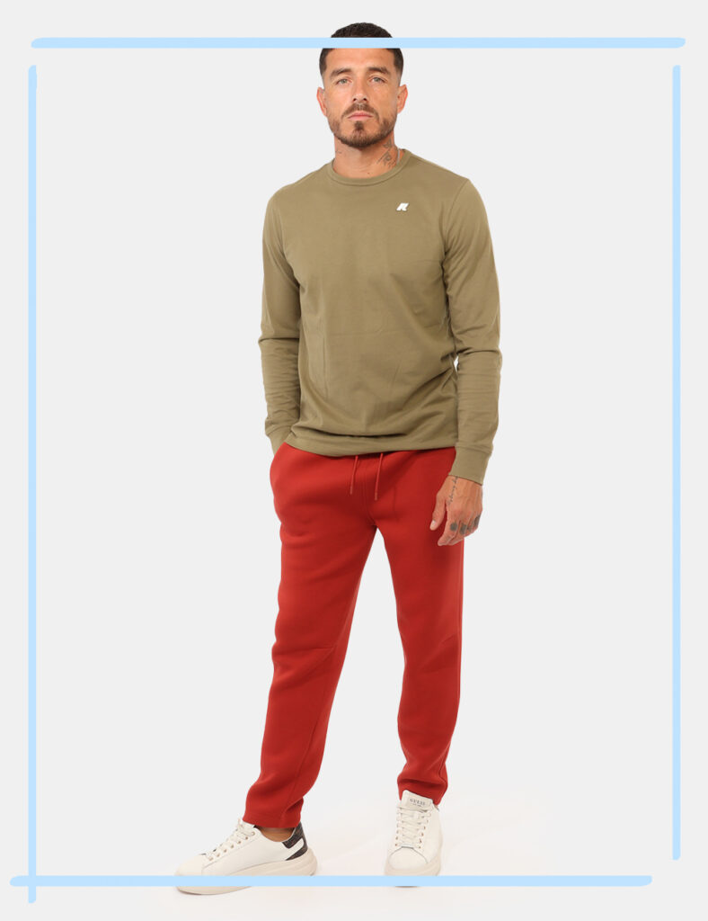 Pantaloni della tuta K-Way Rosso tg.L