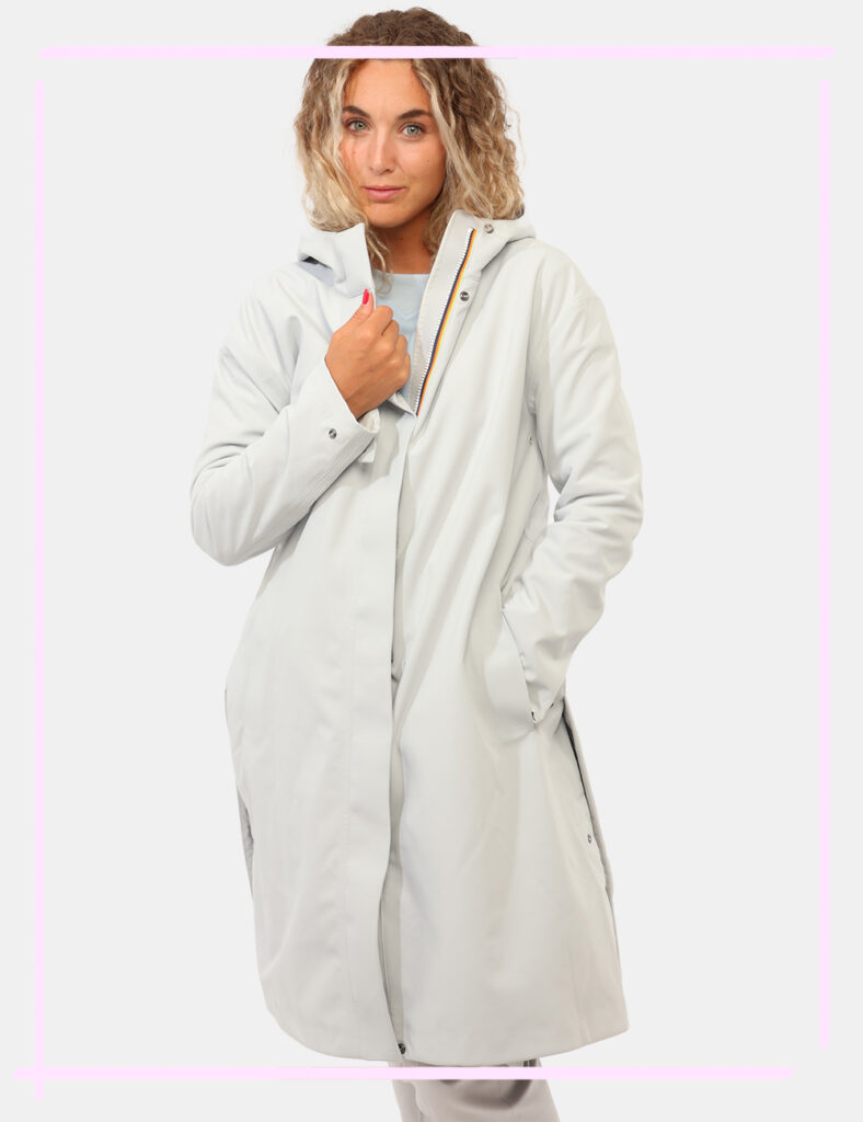 Abbigliamento donna scontato - Giacca K-Way Grigia tg.S