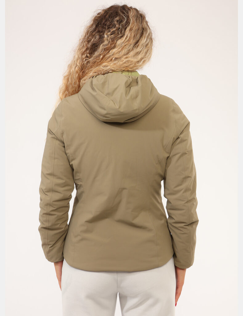 Abbigliamento donna scontato - Piumino K-Way Verde tg.S