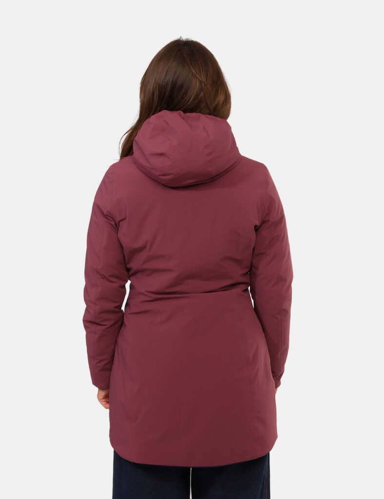 Abbigliamento donna scontato - Piumino K-Way Bordeux tg.S