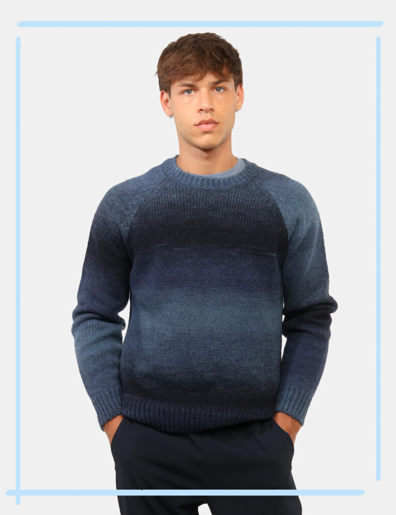 Maglione K-Way Blu tg.L