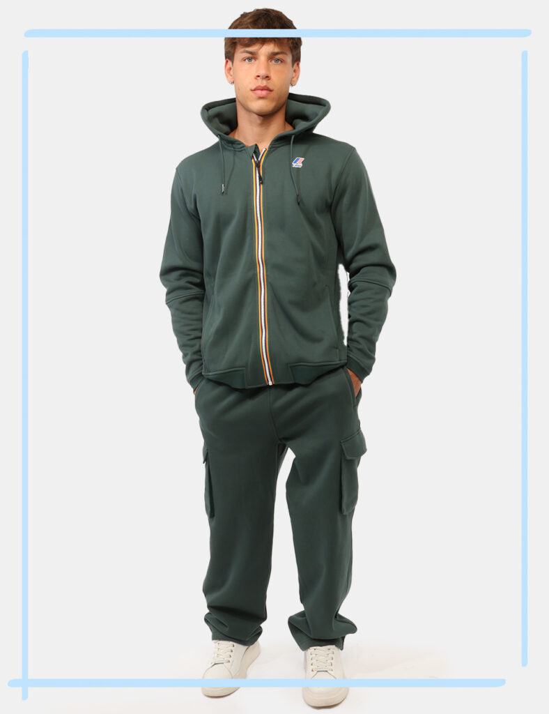 Pantaloni della tuta K-Way Verde tg.L