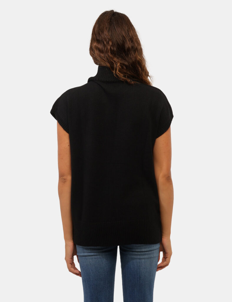 Abbigliamento donna scontato - Gilet Rue De Clerie Nero