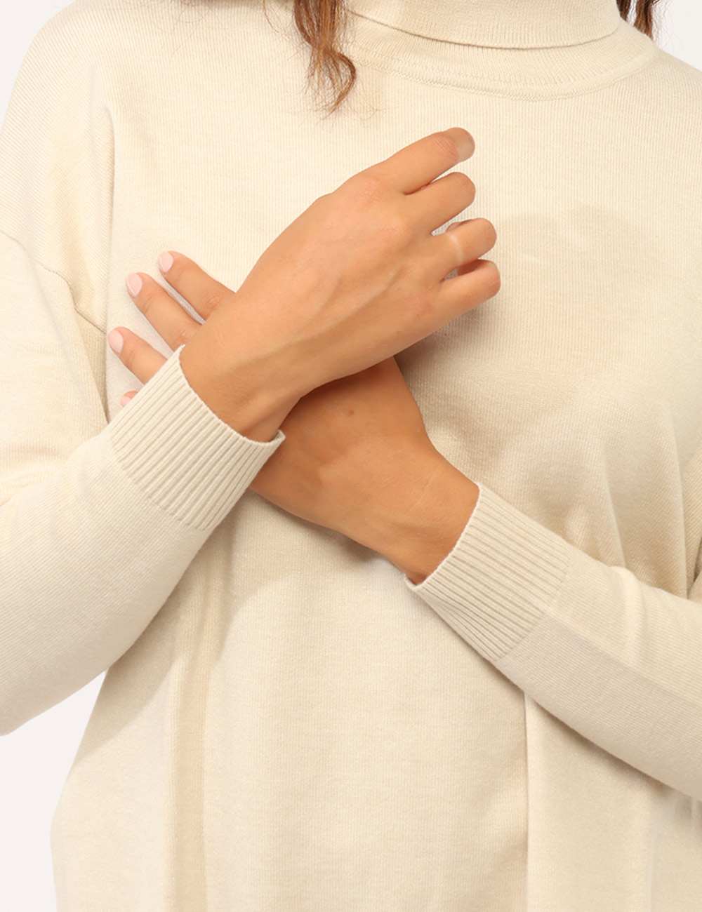 LGI6ML025166D-OC_BEIGE_AI26_3 Maglia Rue De Clerie Beige - Maglia RUE DE CLERIE Beige da donna La Maglia RUE DE CLERIE Beige da donna è un capo versatile