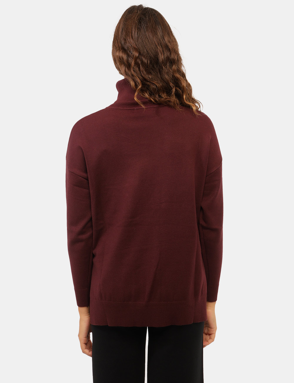 LGI6ML025166D-OC_BORGOGNA_AI26_2jpg Maglia Rue De Clerie Bordeaux - Maglia RUE DE CLERIE Bordeaux da donna La Maglia RUE DE CLERIE Bordeaux da donna è un capo v