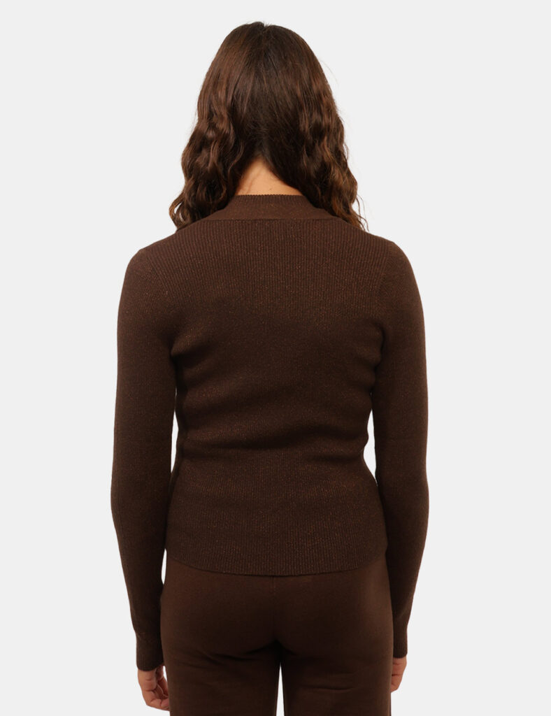Abbigliamento donna scontato - Cardigan Rue De Clerie Marrone
