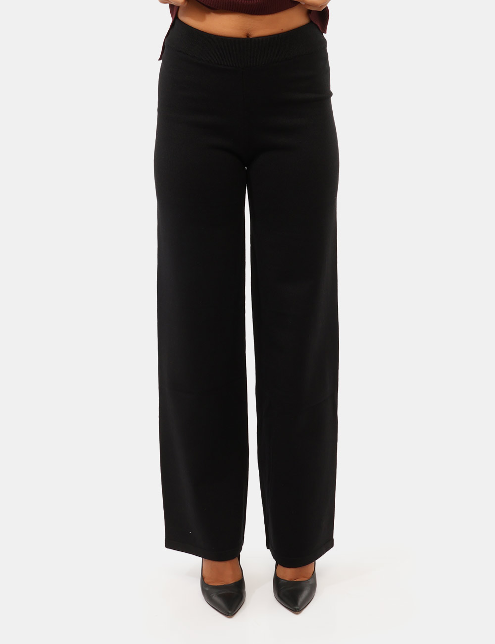 LGI6PT025147D-OC_NERO_AI26_4 Pantalone Rue De Clerie Nero - Pantalone RUE DE CLERIE Nero da donna Il Pantalone RUE DE CLERIE Nero da donna è un modello v