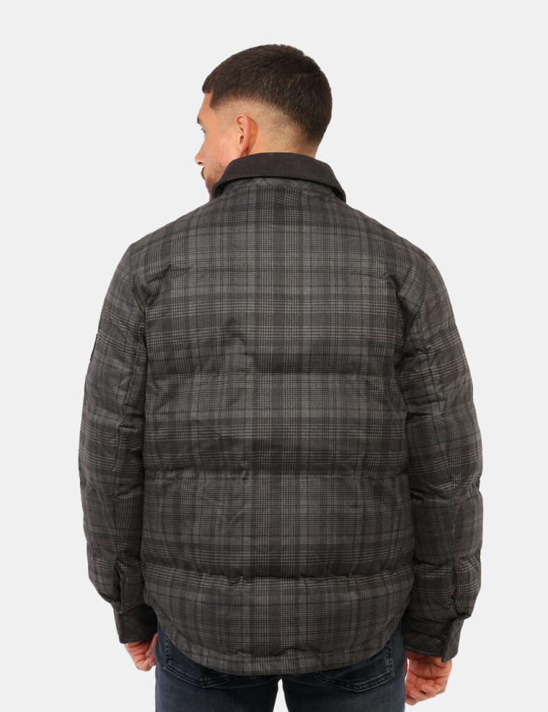 Piumino Calvin Klein Grigio