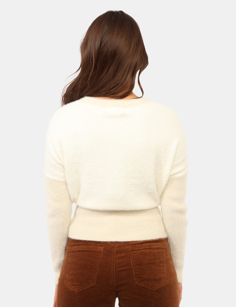 Abbigliamento donna scontato - Maglia Yes Zee Bianca
