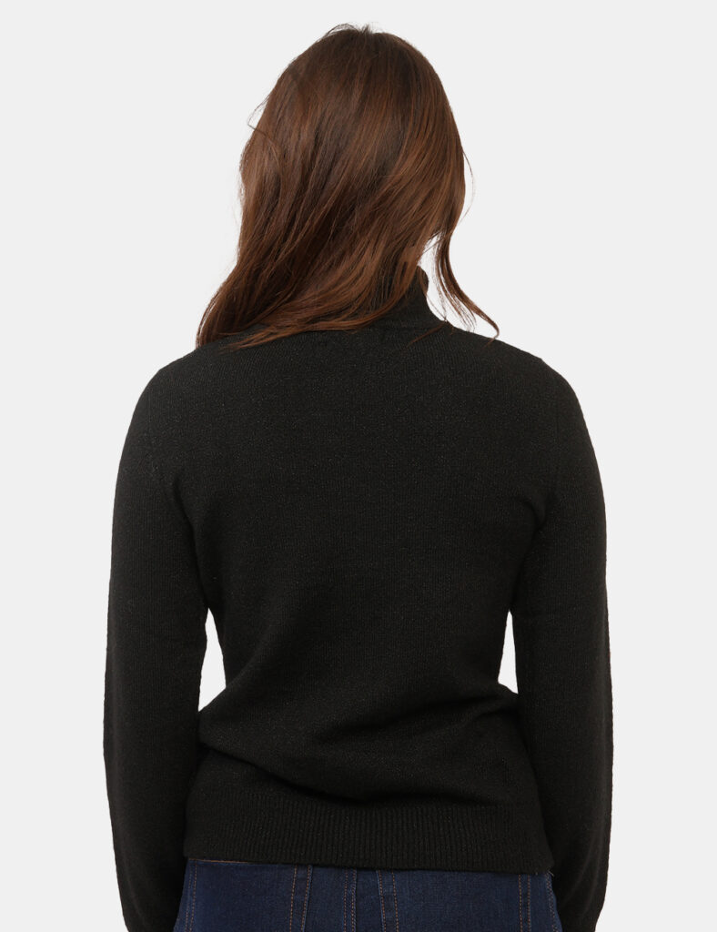 Abbigliamento donna scontato - Maglia Yes Zee Nera